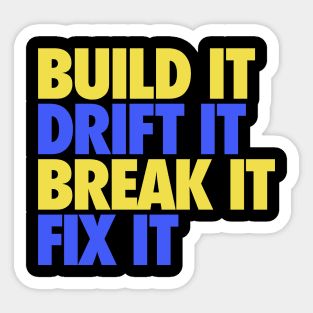 Drift Car Owner Sticker